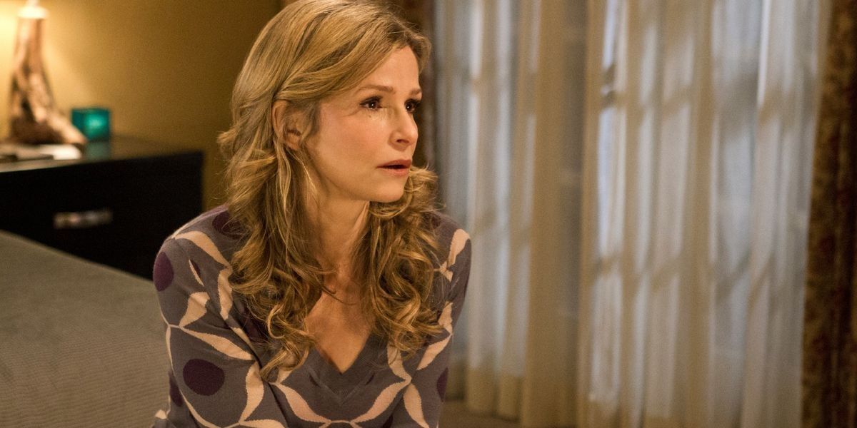 Kyra Sedgwick looks on in The Closer