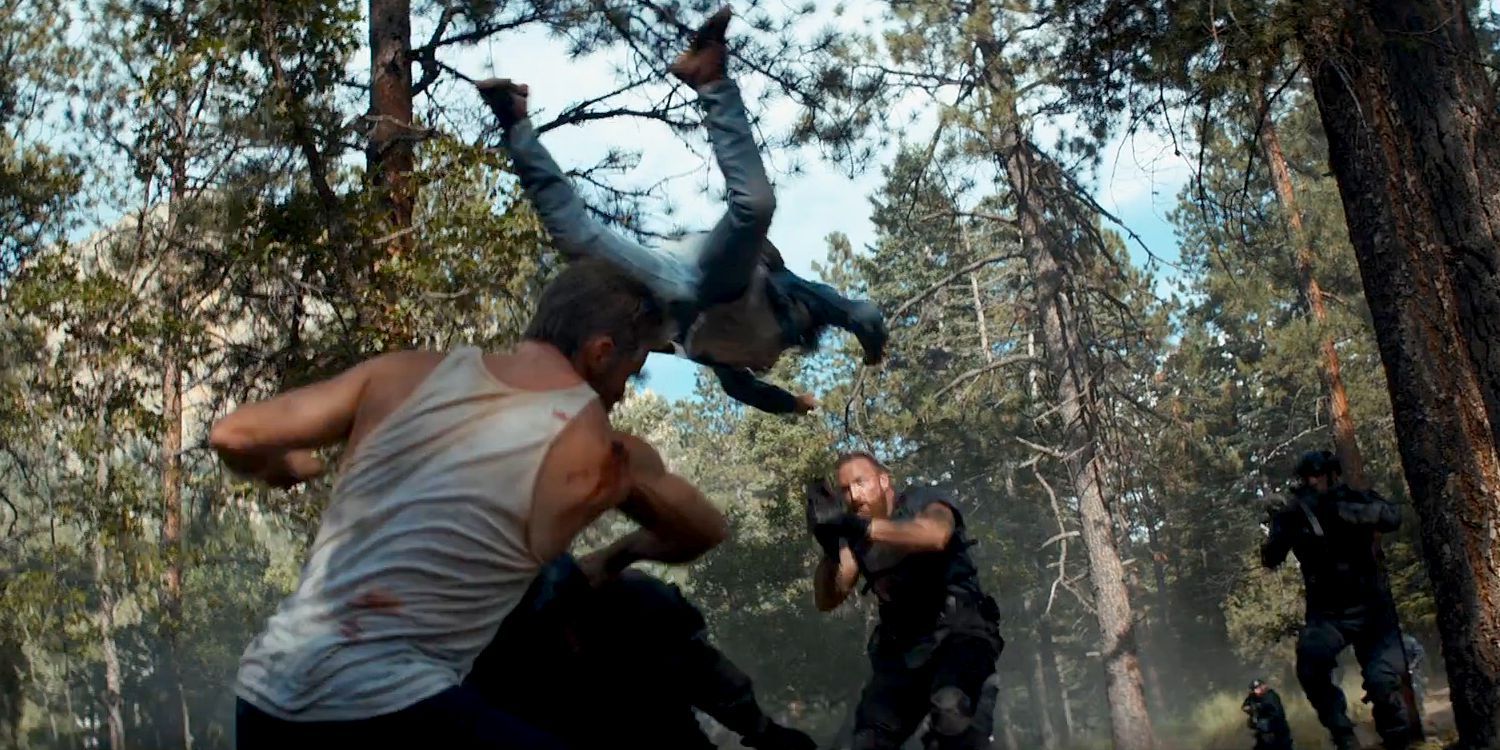 Logan Final Trailer - Fight scene