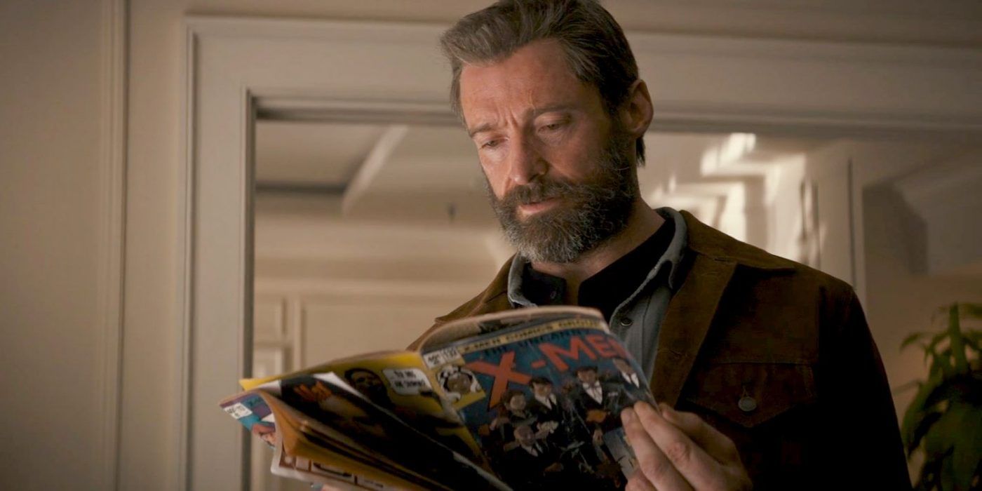 Logan Final Trailer - Logan reading X-Men comic