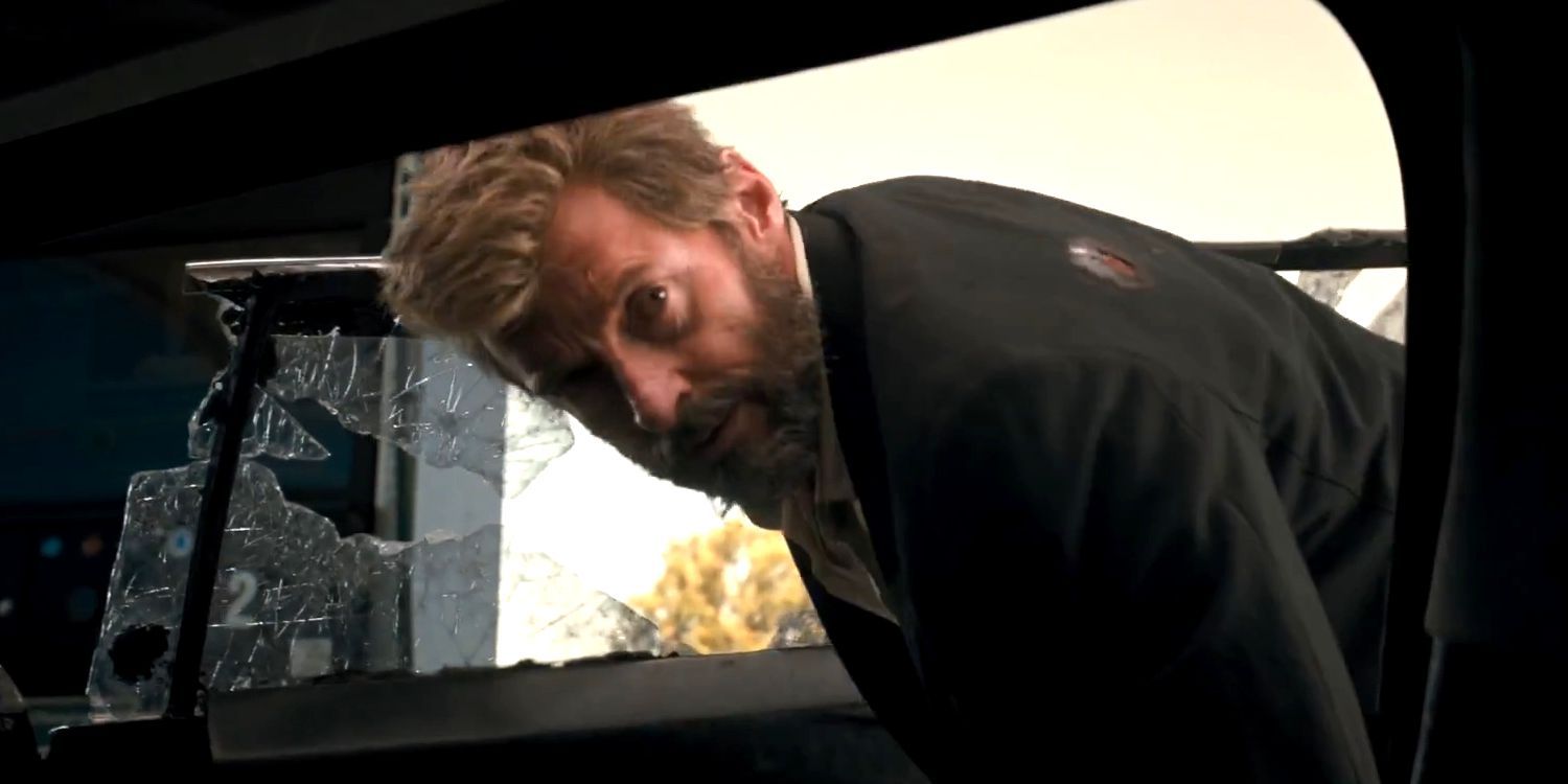 Logan Final Trailer - Smashed window