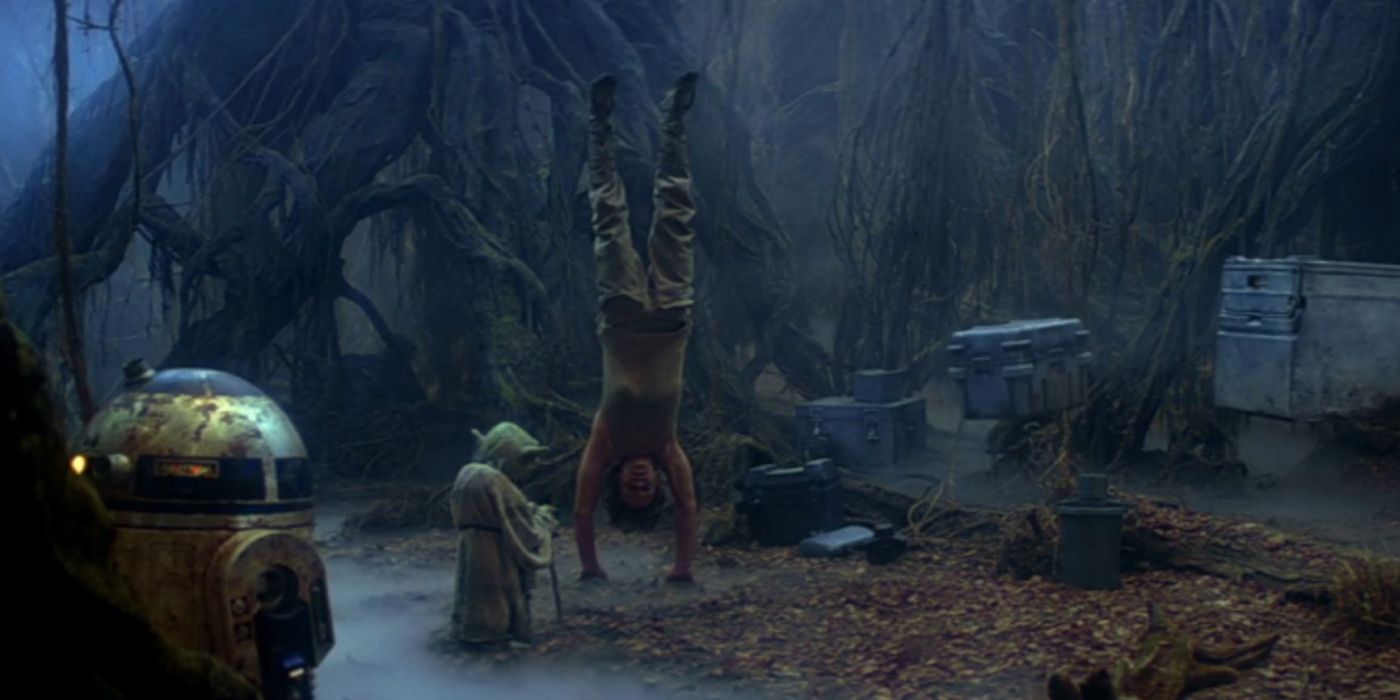 Luke Skywalker Force Acrobatics