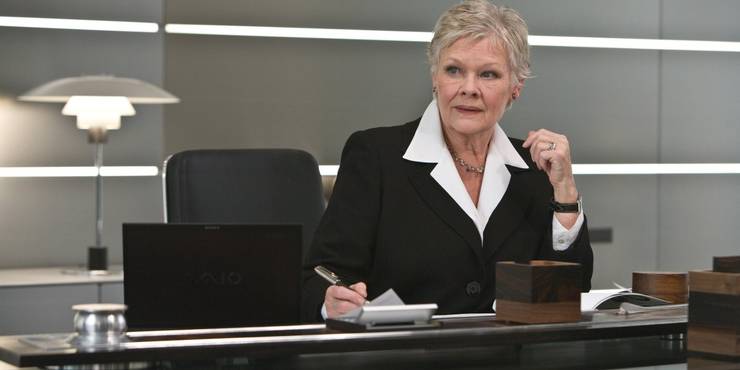 Dame Judi Dench as M