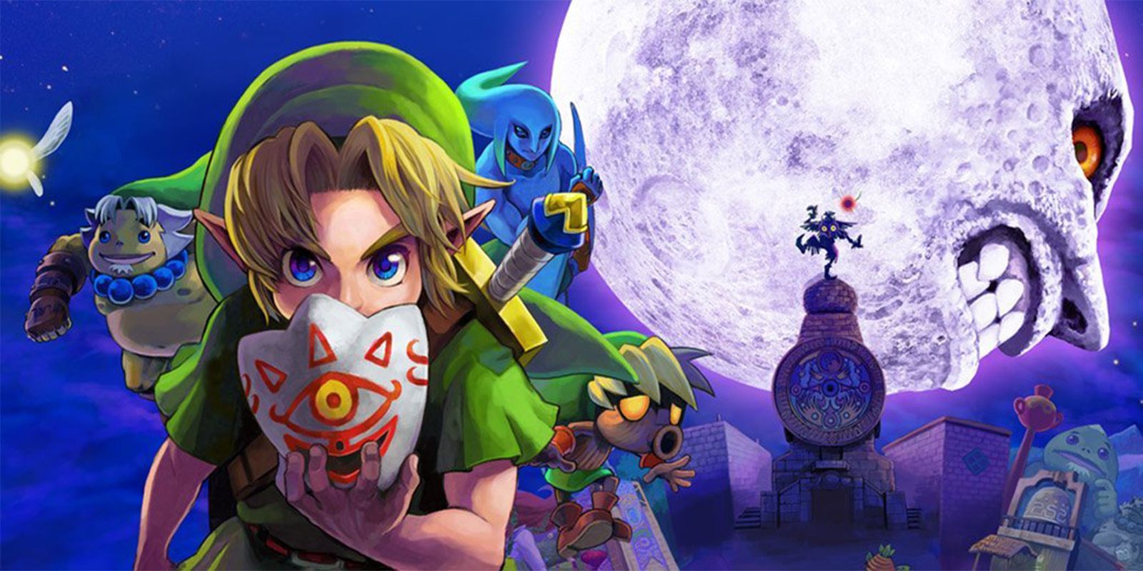 The Legend of Zelda Majora's Mask Poster