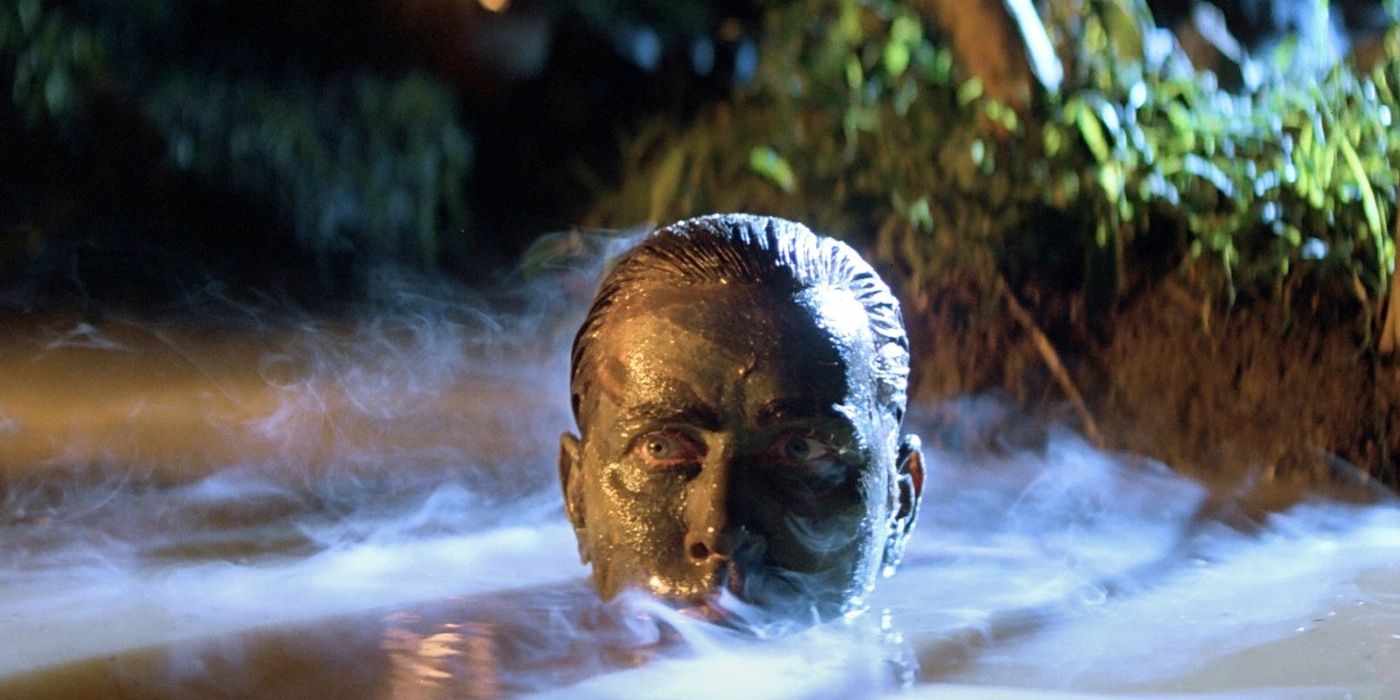 Martin Sheen in a river in Apocalypse Now