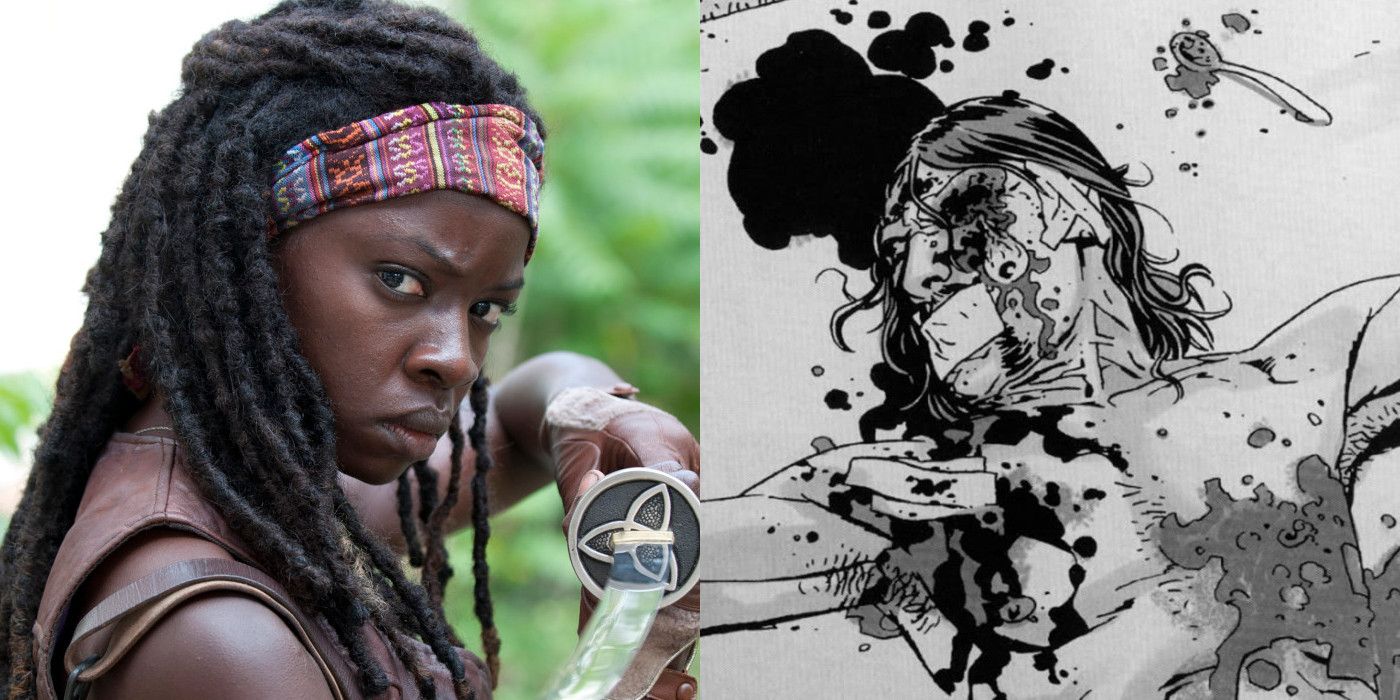 Michonne Mutilates the Governor