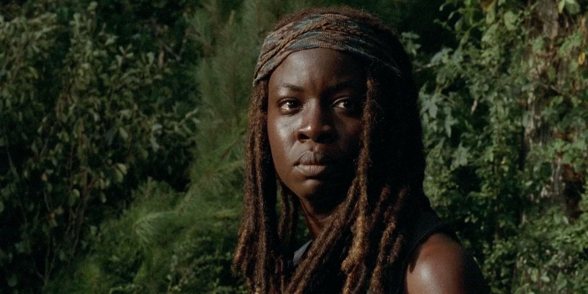 Michonne in The Walking Dead.