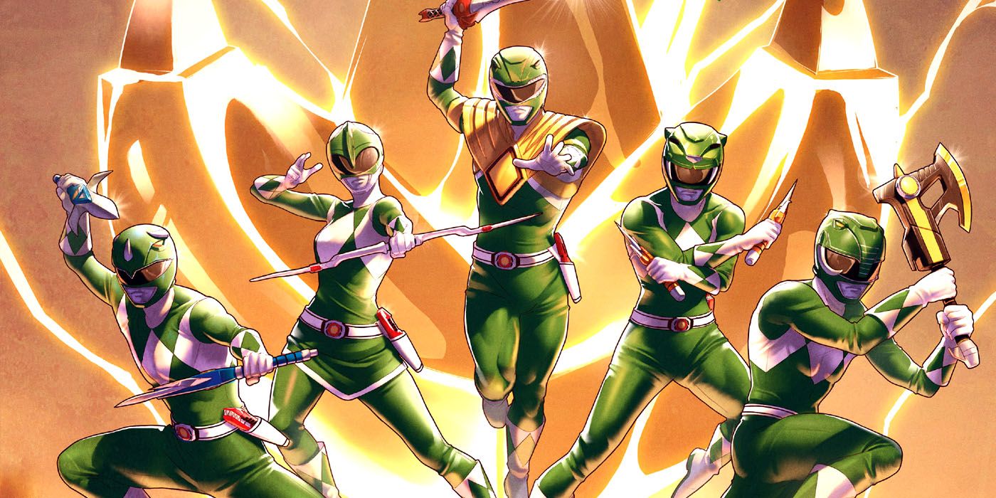 Mighty Morphin Power Rangers - All the Power Rangers Are Green Rangers