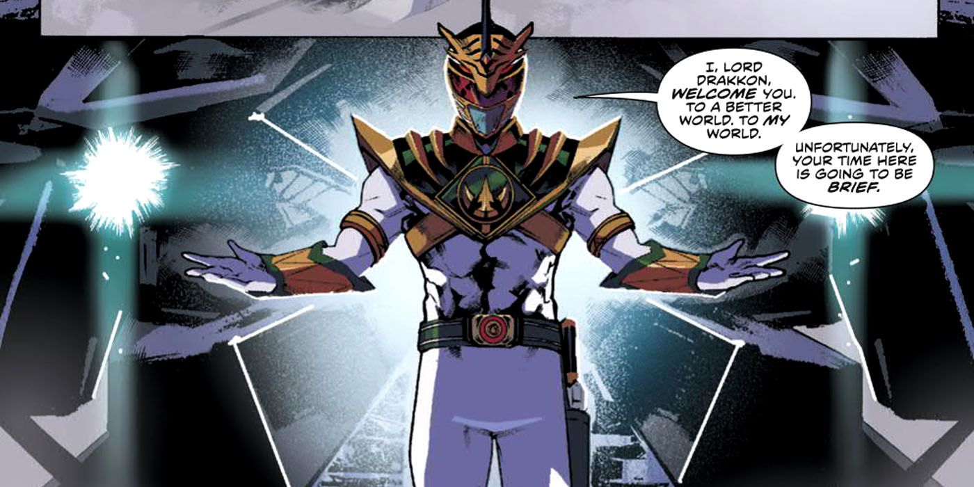 Drakkon reveals himself in Mighty Morphin Power Rangers comic