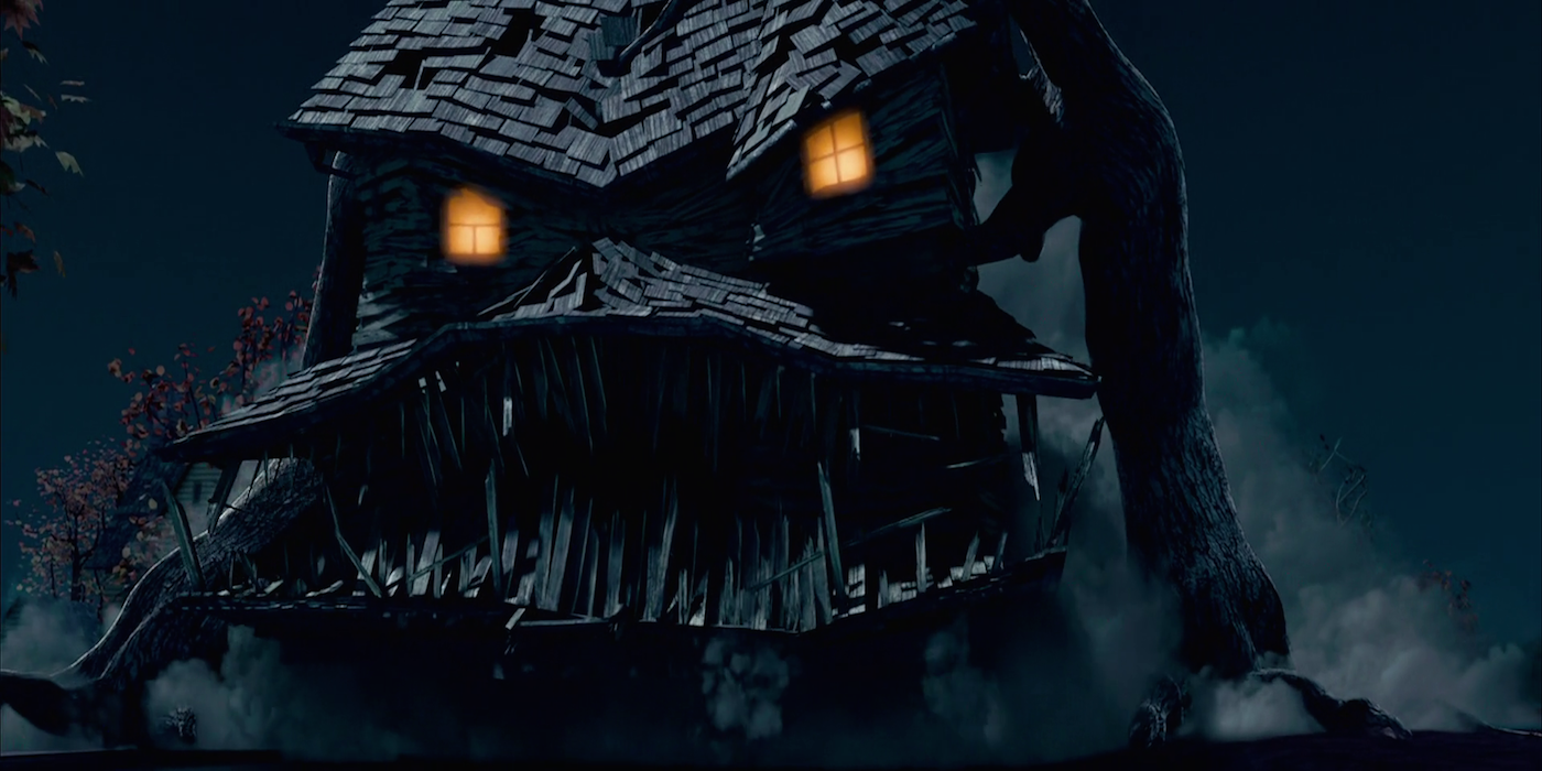 Constance shows her monstrous form in Monster House.