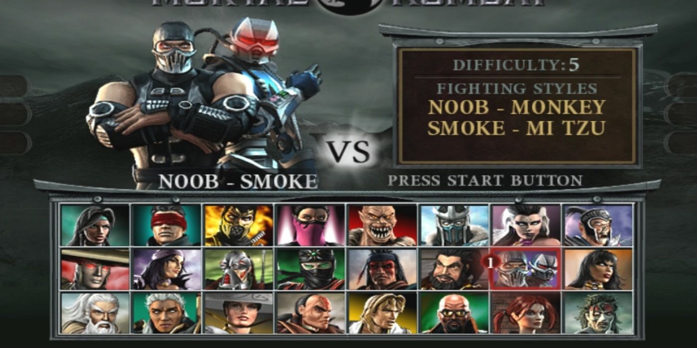 Mortal Kombat: Deception roster