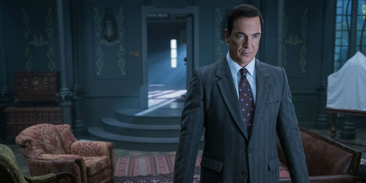 Patrick Warburton as Lemony Snicket in A Series of Unfortunate Events