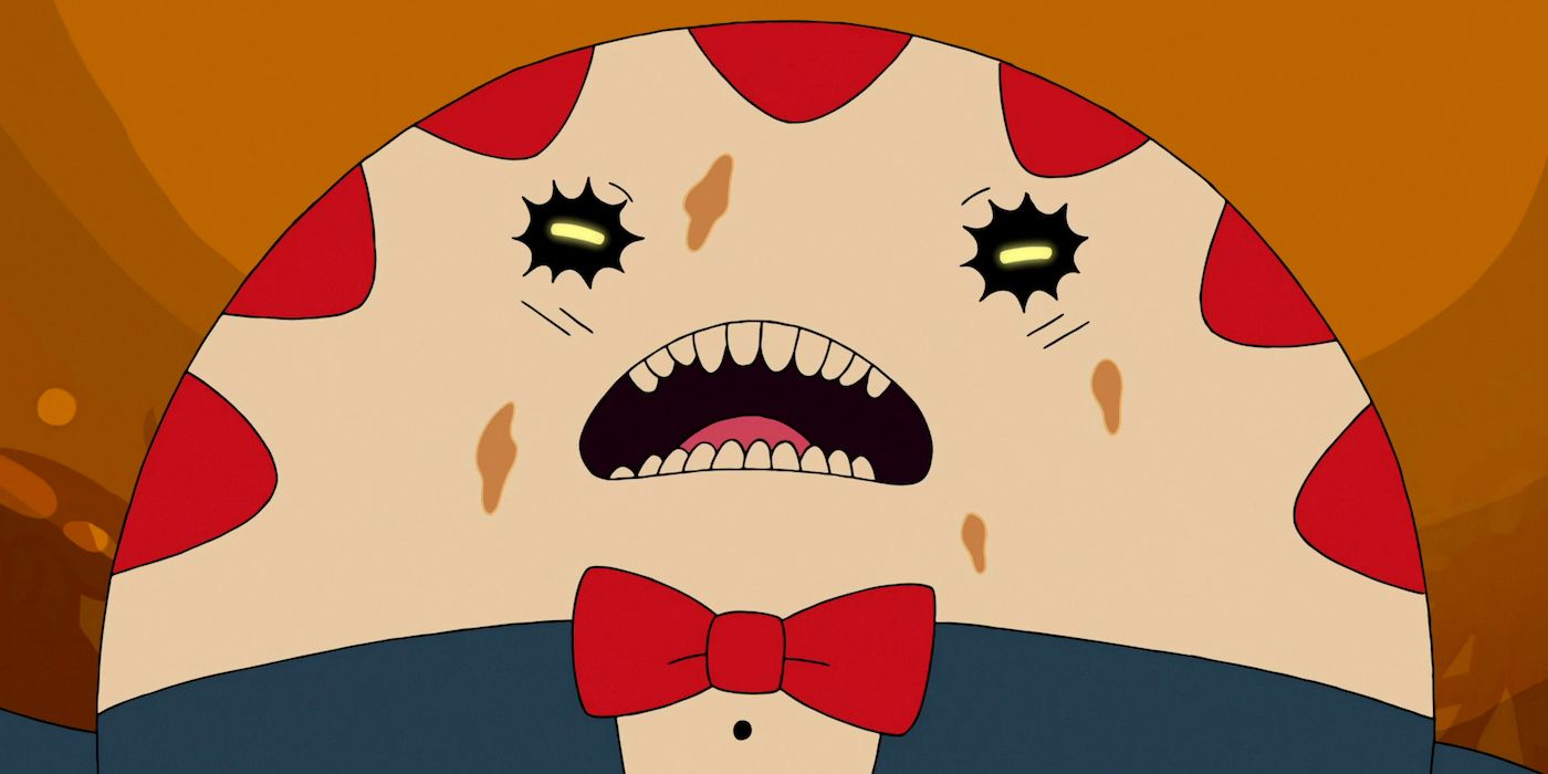 Peppermint Butler Turning Demonic on Adventure Time