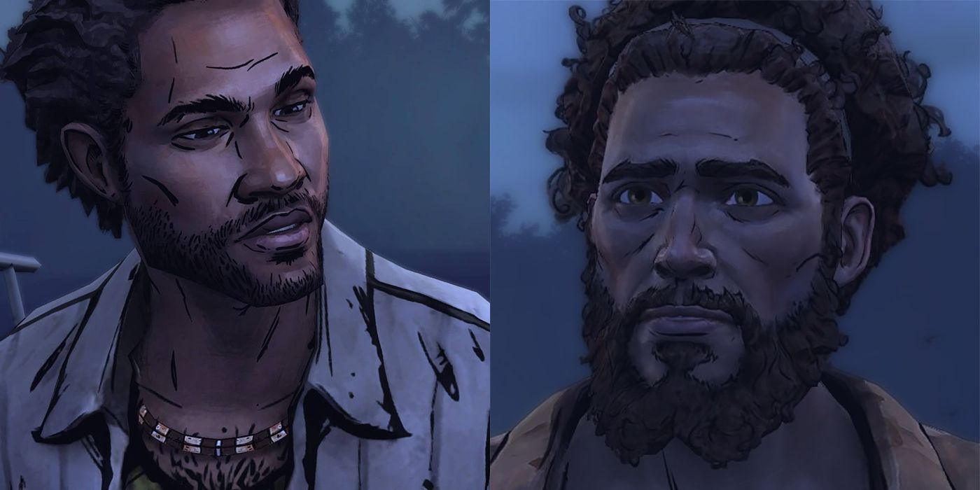 Pete and Siddiq in The Walking Dead Game