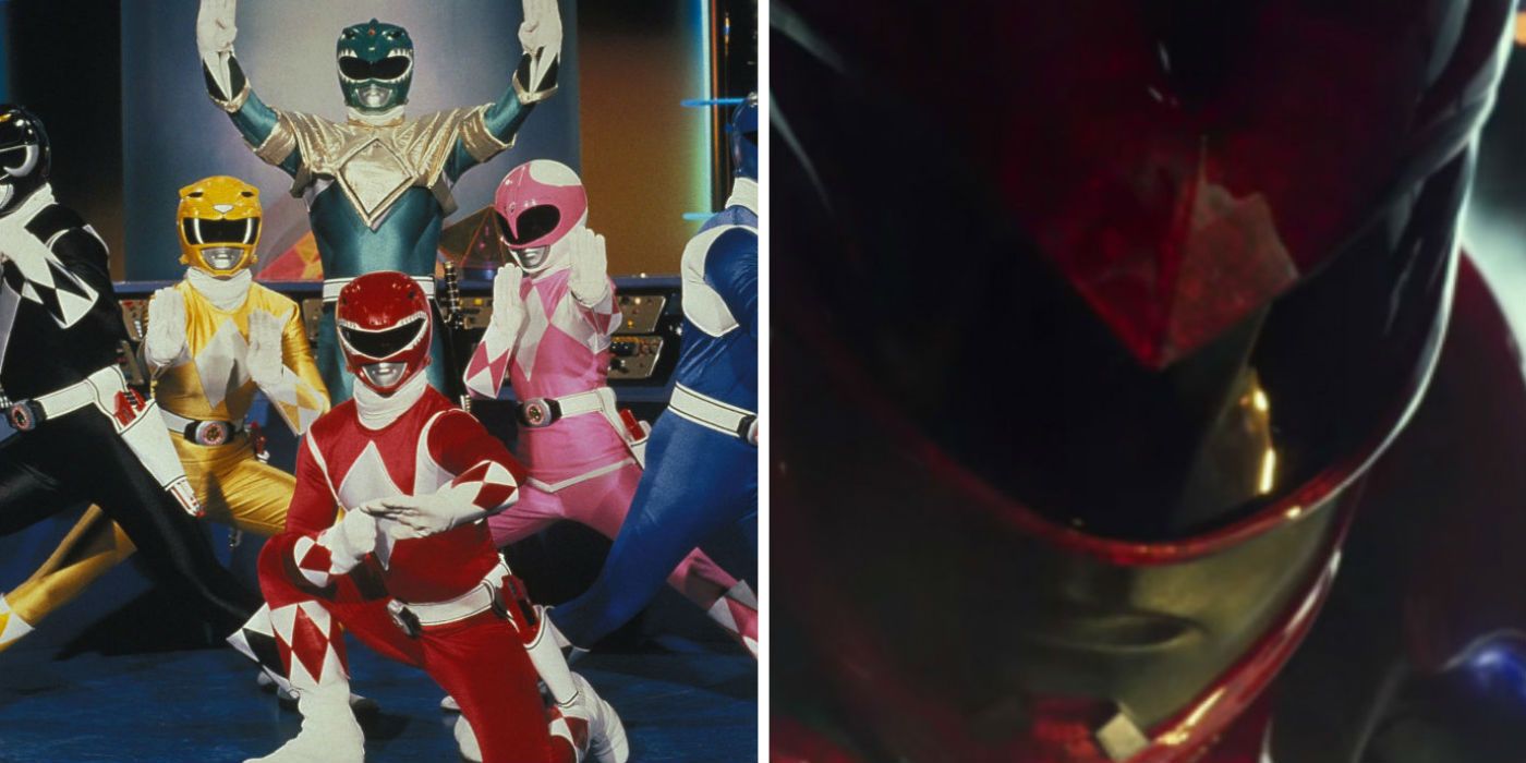 Power Rangers comparison movie and TV