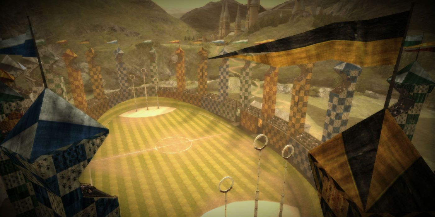 Quidditch Pitch in Harry Potter