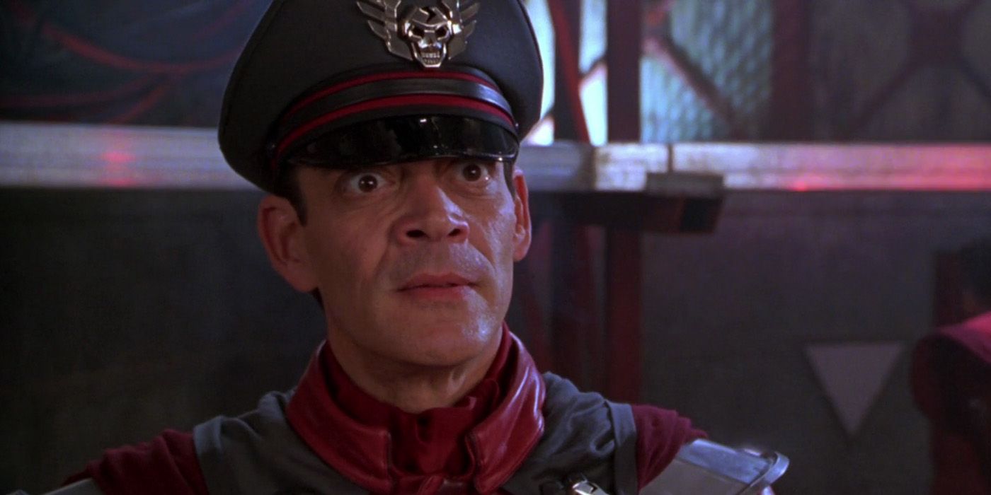 M Bison looking confused in Street Fighter.