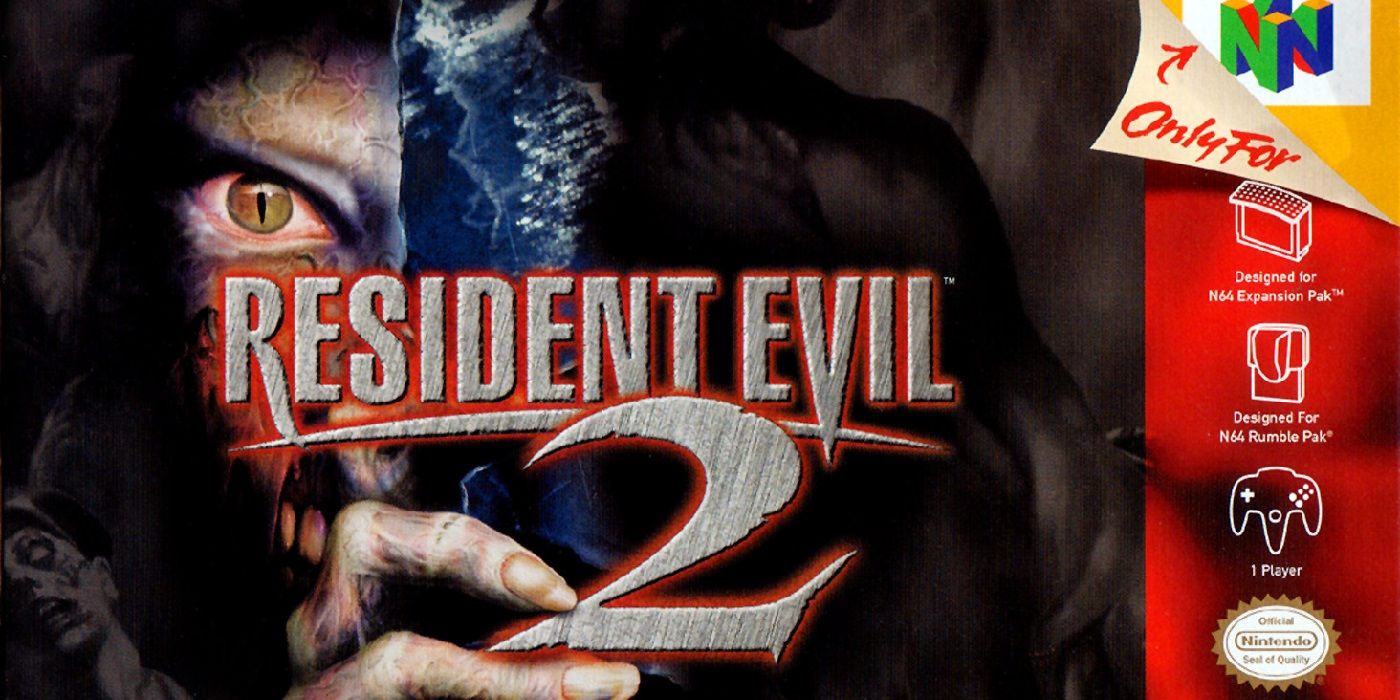 Resident Evil 2 for N64 Box Art