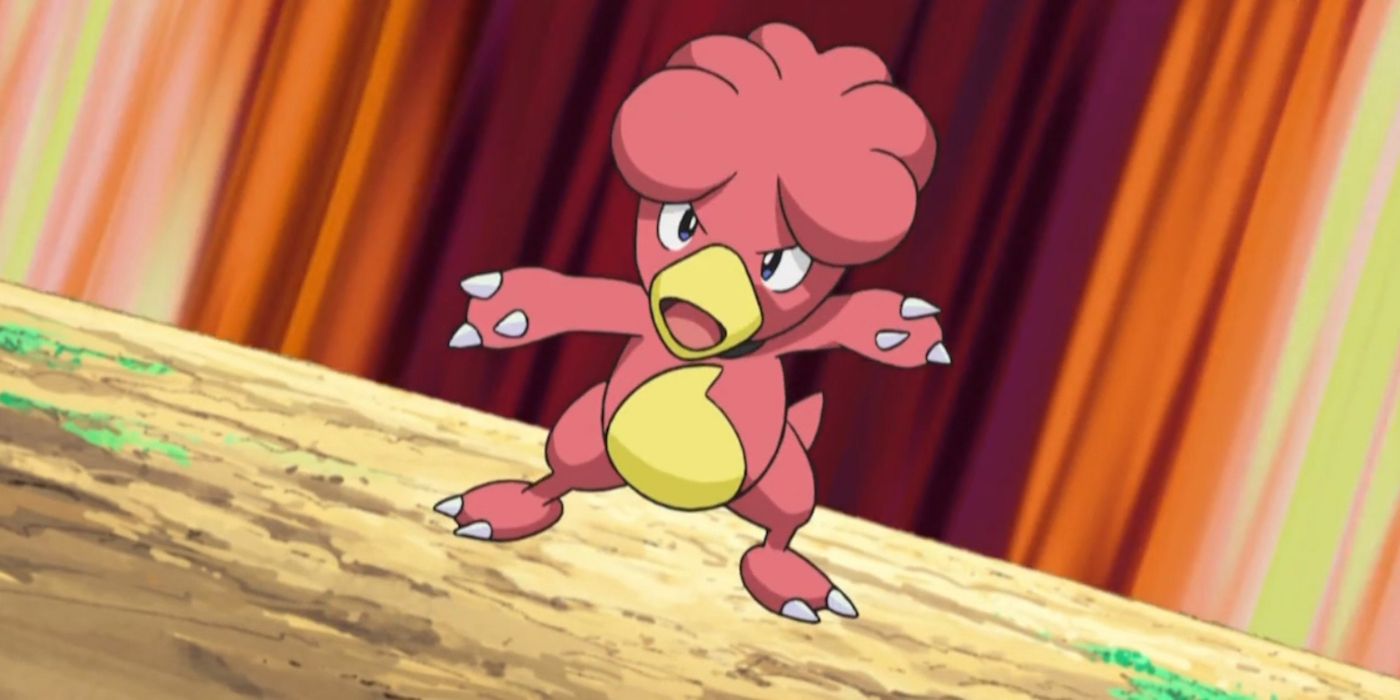 Magby the red Baby Pokemon dinosaur