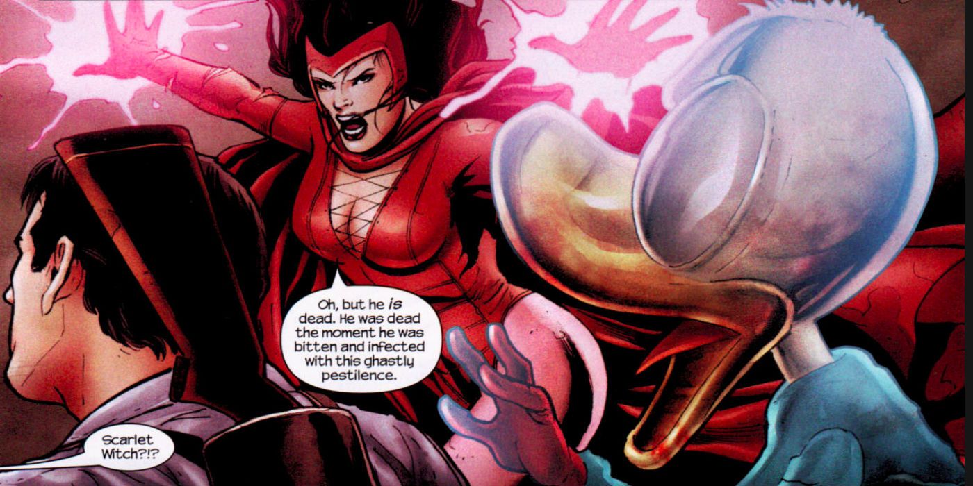 Scarlet Witch v Howard the Duck