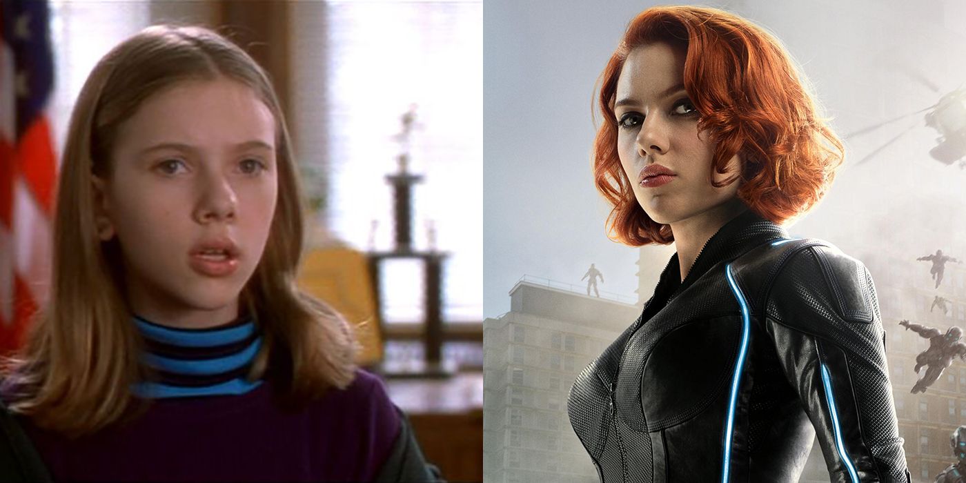 Scarlett Johansson Before and After Black Widow