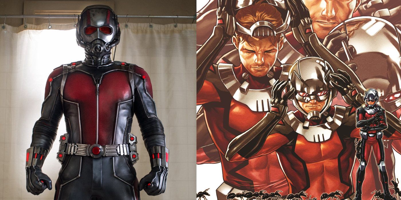 Scott Lang as Ant-Man in the Movies and Marvel Comics