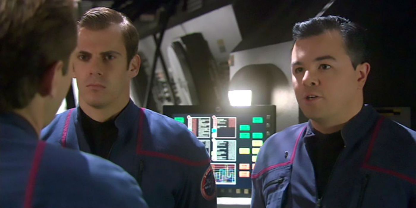 Seth MacFarlane in Star Trek Enterprise