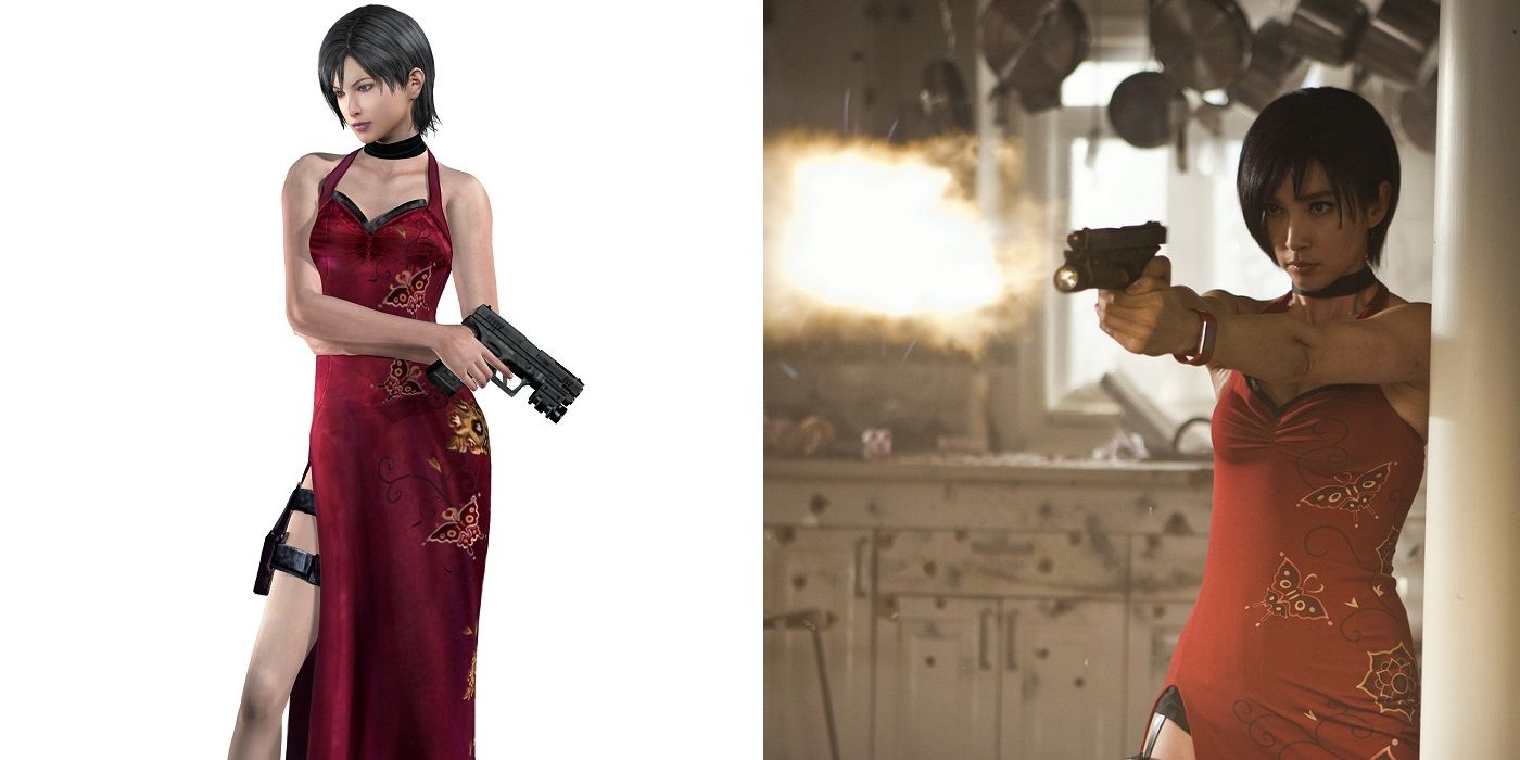 Side By Side Ada Wong in Resident Evil