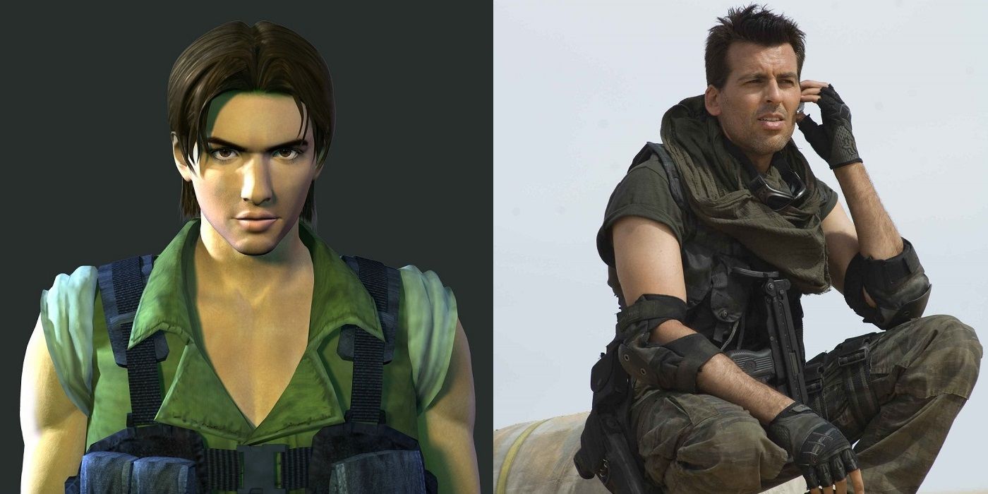 Side By Side Carlos Olivera in Resident Evil