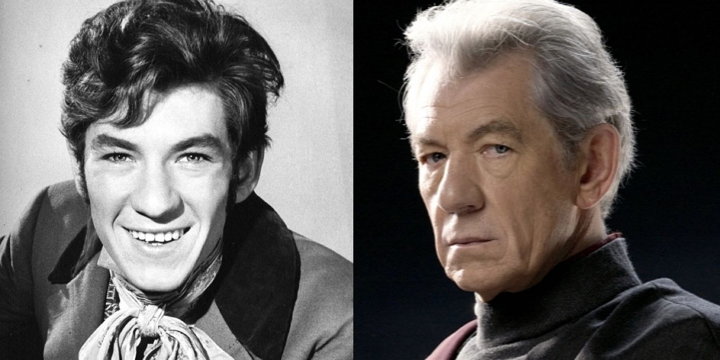 Sir Ian McKellan as a Young David Copperfield and Magneto in X-Men