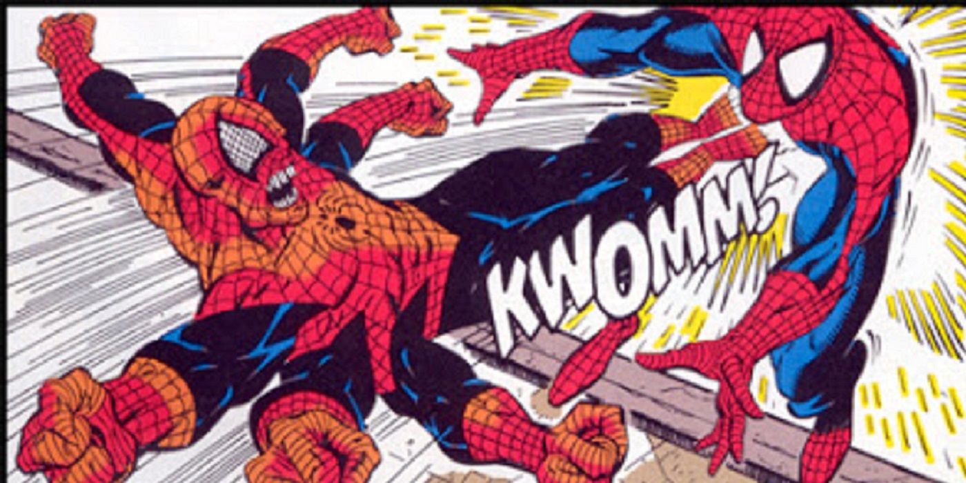 Spider-Doppelganger and Spider-Man