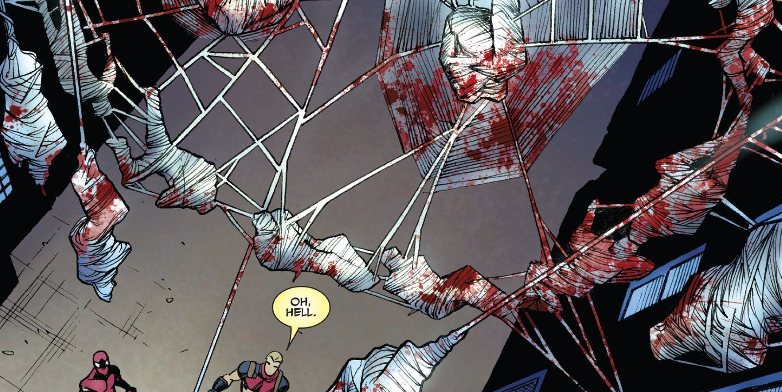 Spider-Man Deadpool 13 bloody mess Marvel