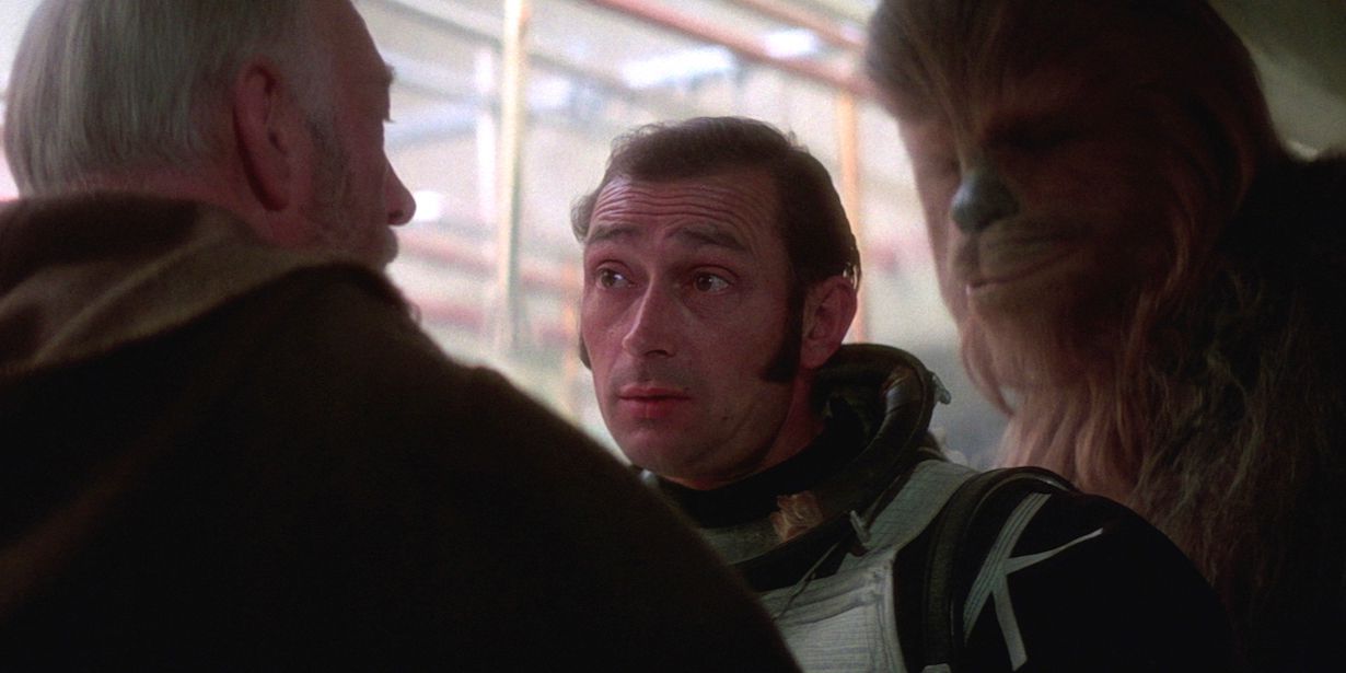 Obi-wan Chewie and Boshek in the cantina in Star Wars