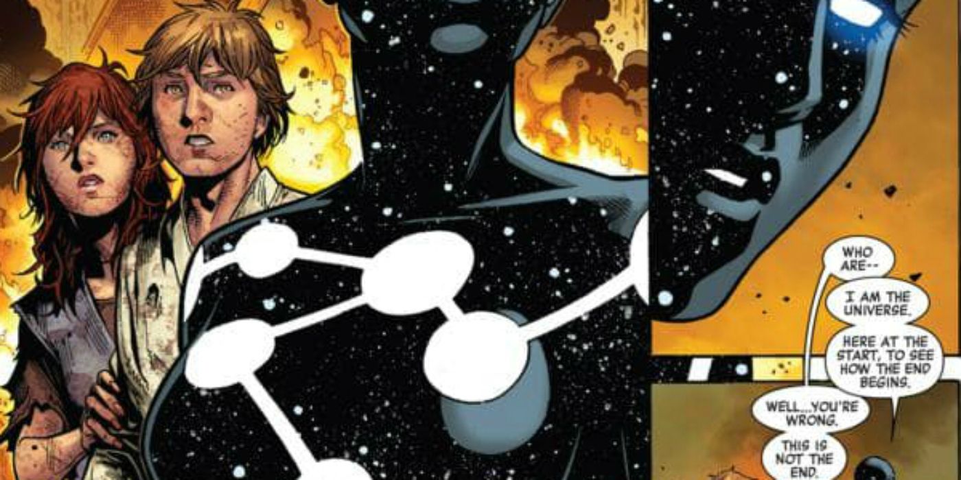 Star Wars Comic Crossovers Infinity 1 Captain Universe Luke Skywalker Mara Jade