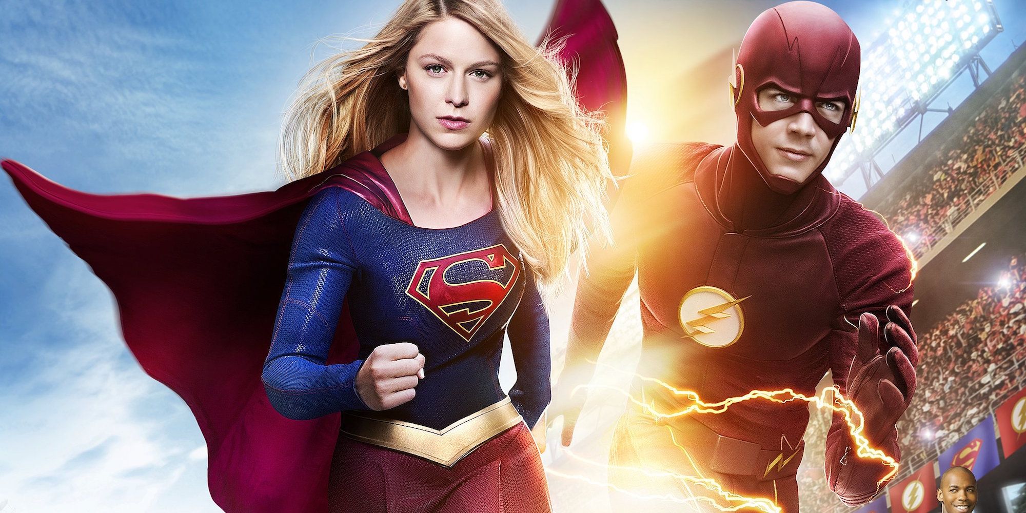 Supergirl The Flash Worlds Finest Poster
