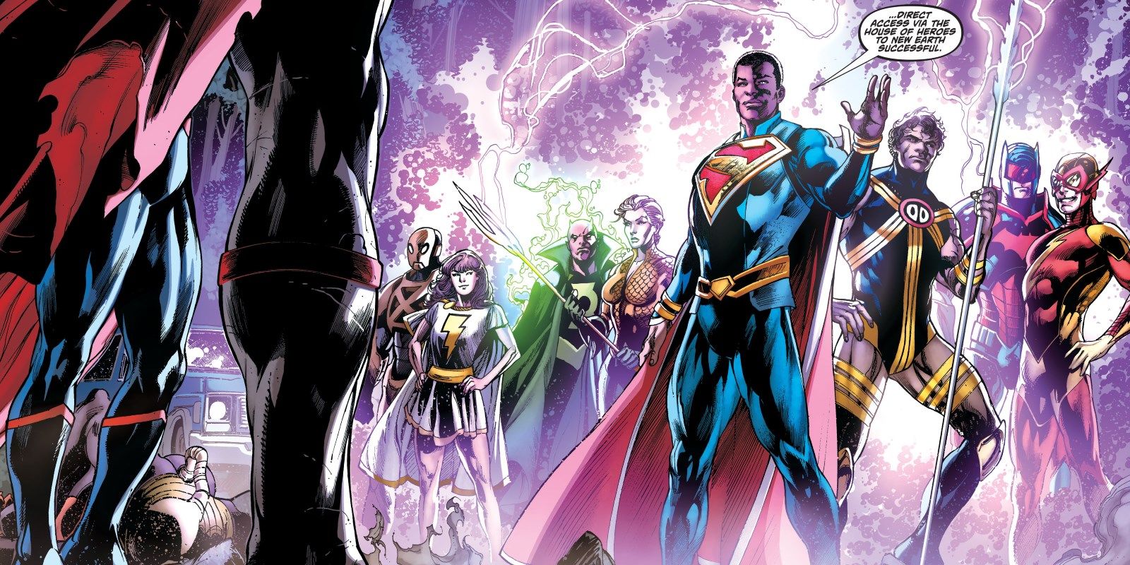 Superman Comic Justice League Incarnate