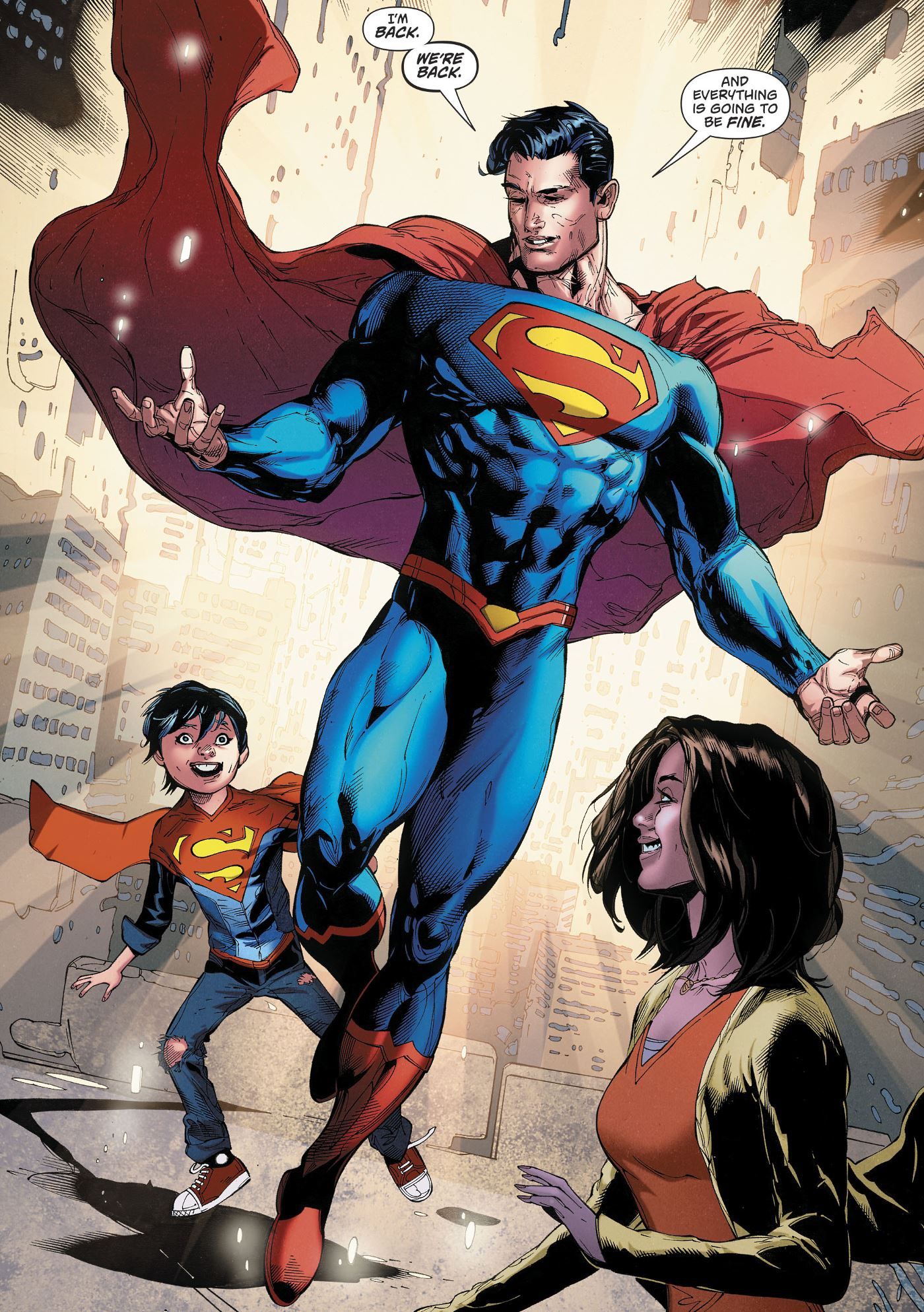 Superman New Comic Book Suit