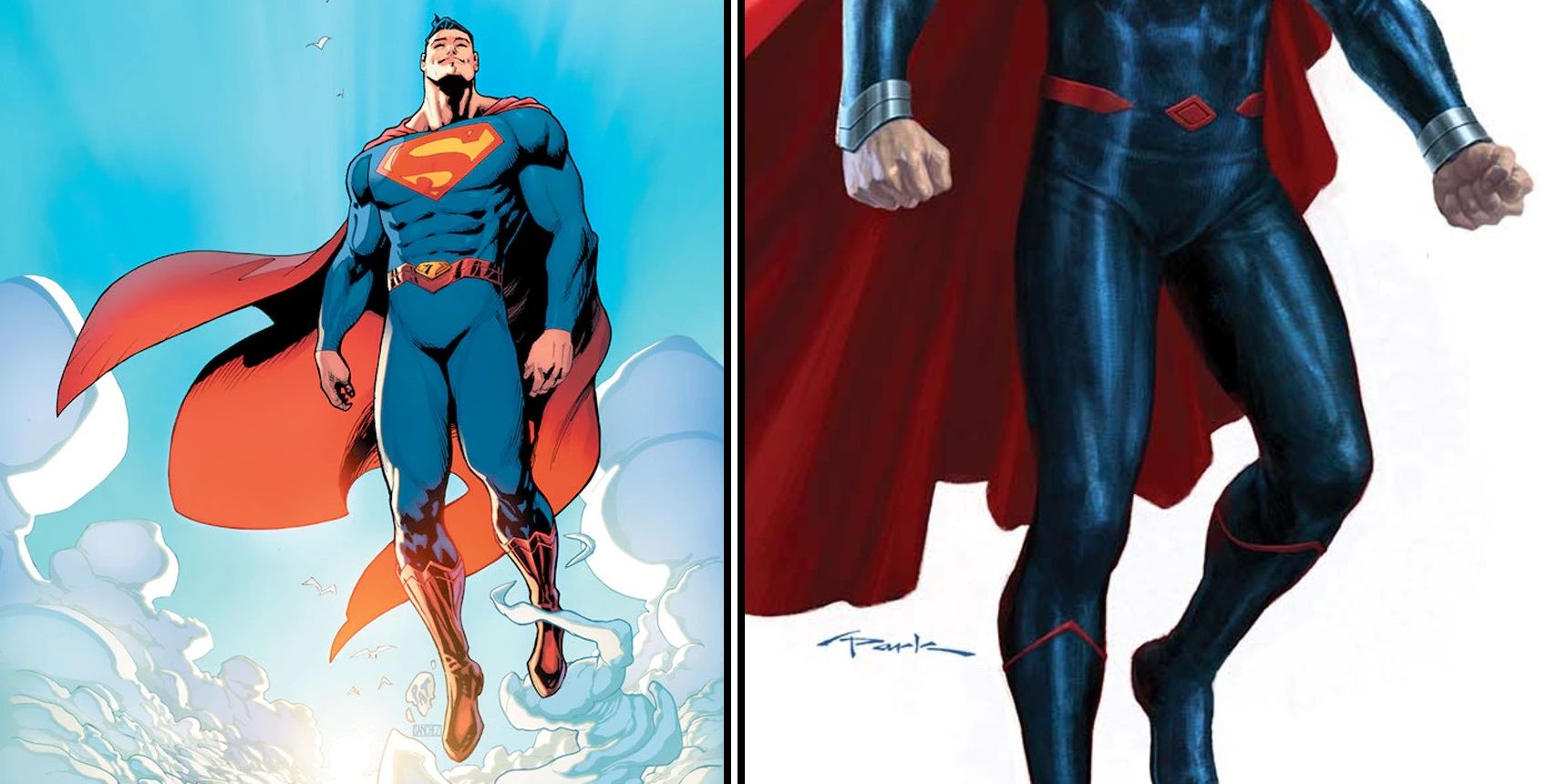 Superman New Rebirth Suit Changes
