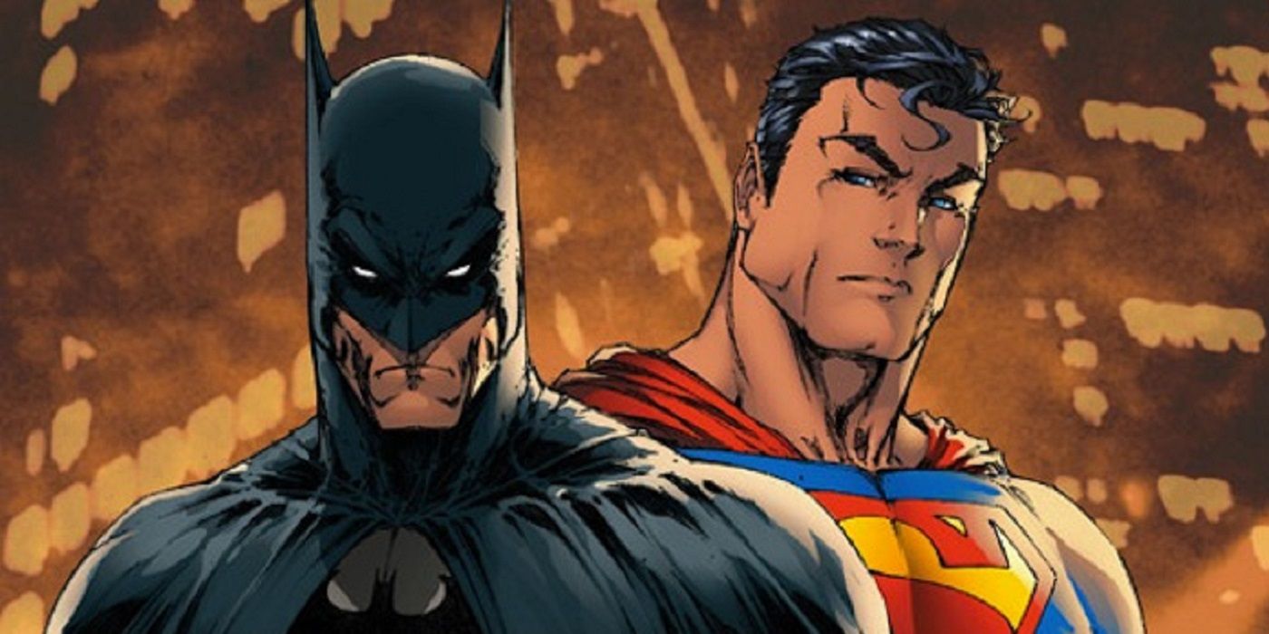 Superman and Batman Best Friends
