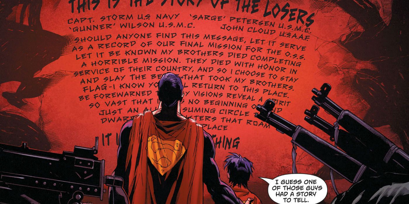 Superman and his son Jon in DC Rebirth