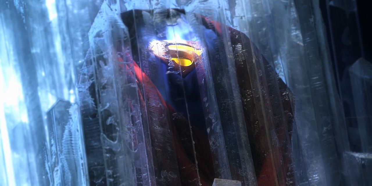 Superman suit in the Smallville series finale