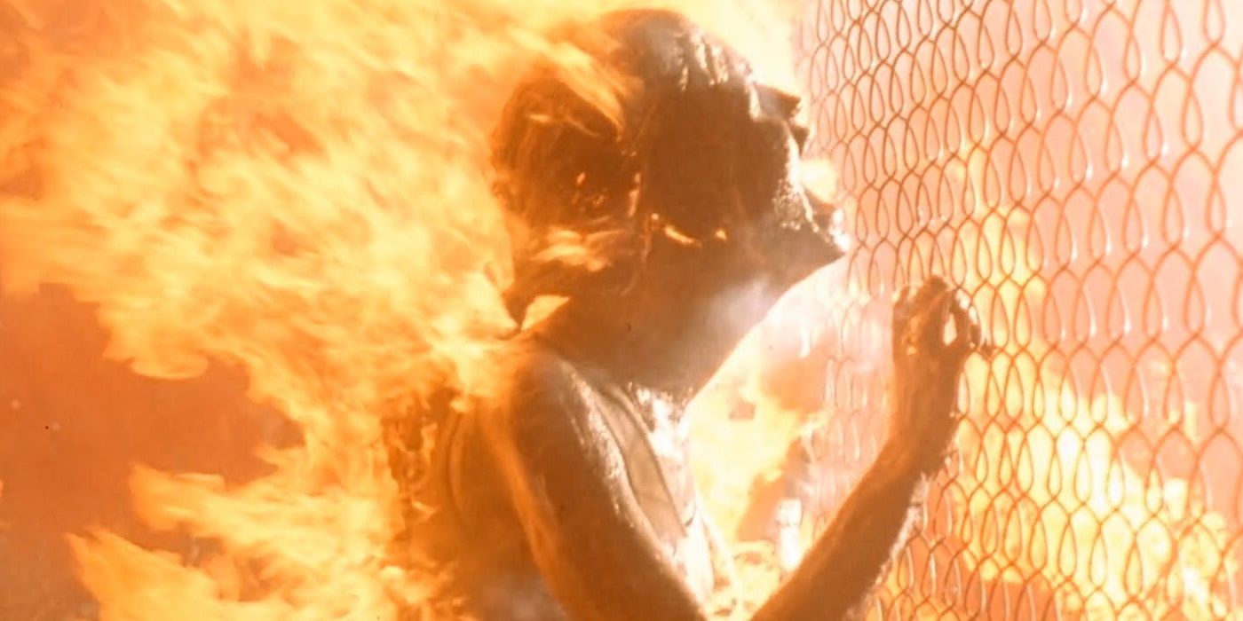 Terminator 2 - Sarah Connor's apocalypse vision