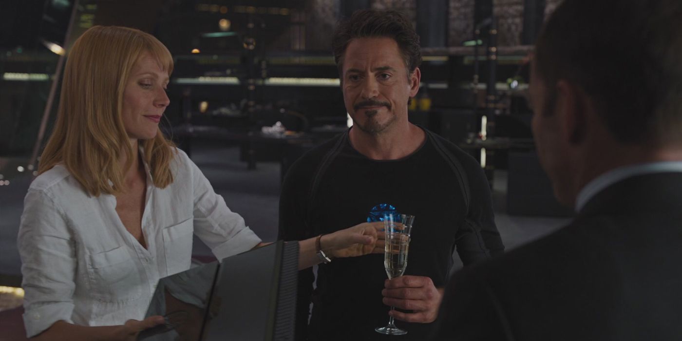 The Avengers Tony Stark Pepper Potts