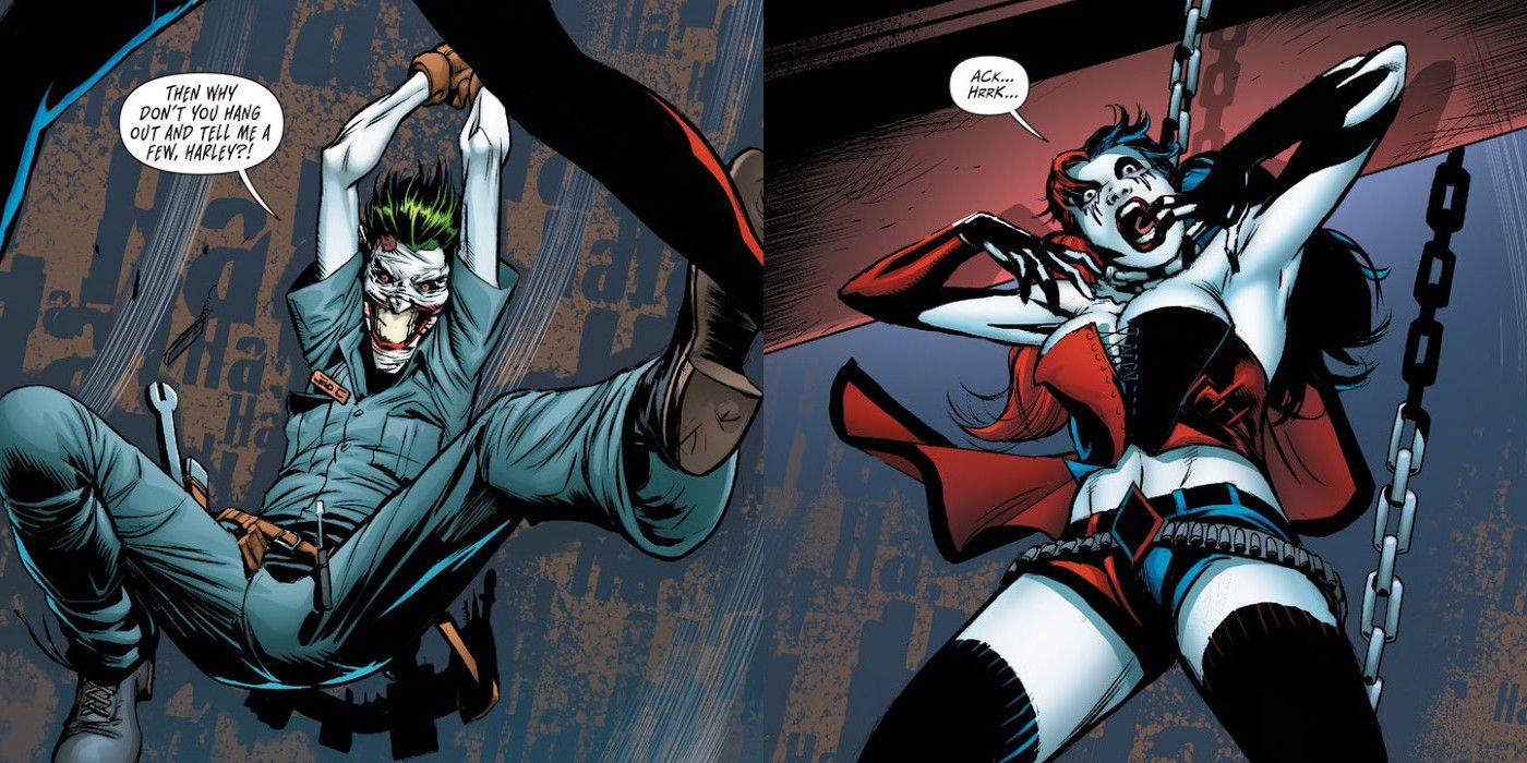 The Joker Hangs Harley
