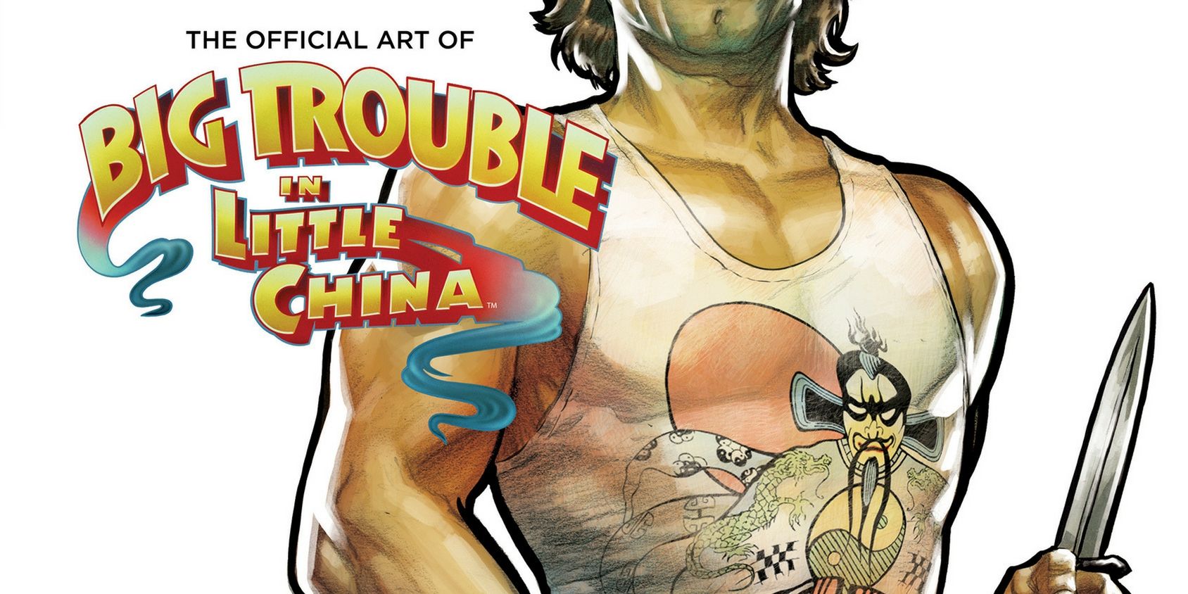 The Official Art of Big Trouble Little China Cover - Cropped