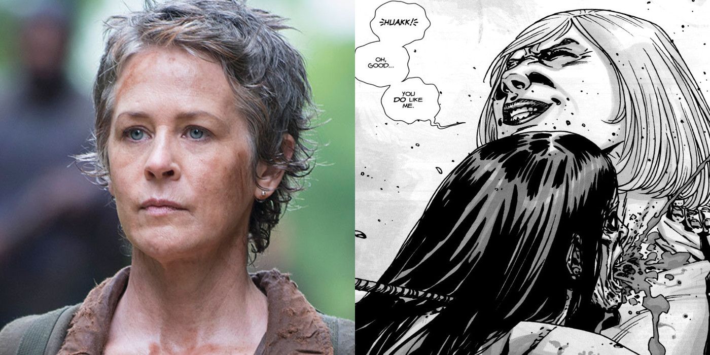 The Suicide of Carol on The Walking Dead
