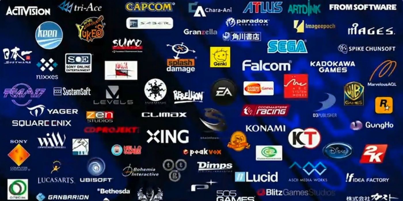 Third party video game companies