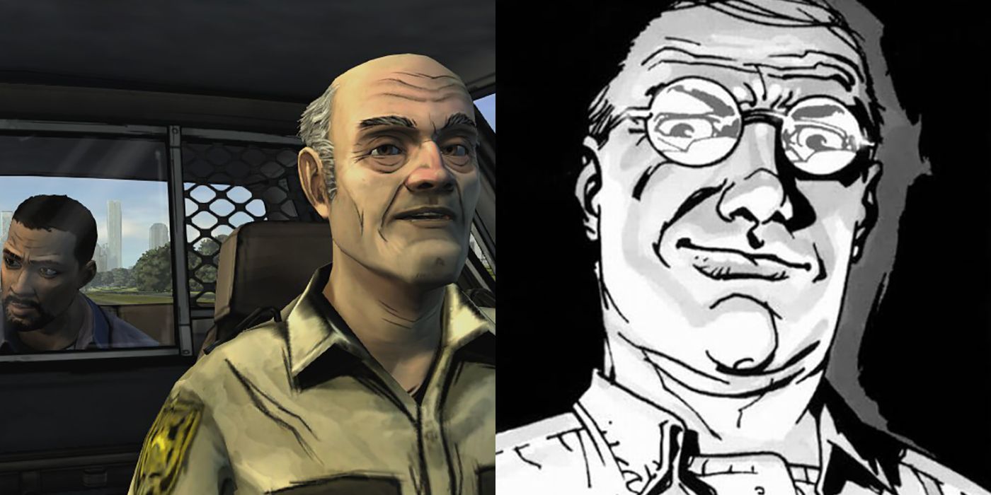 Thomas Richards in The Walking Dead Game and Comic