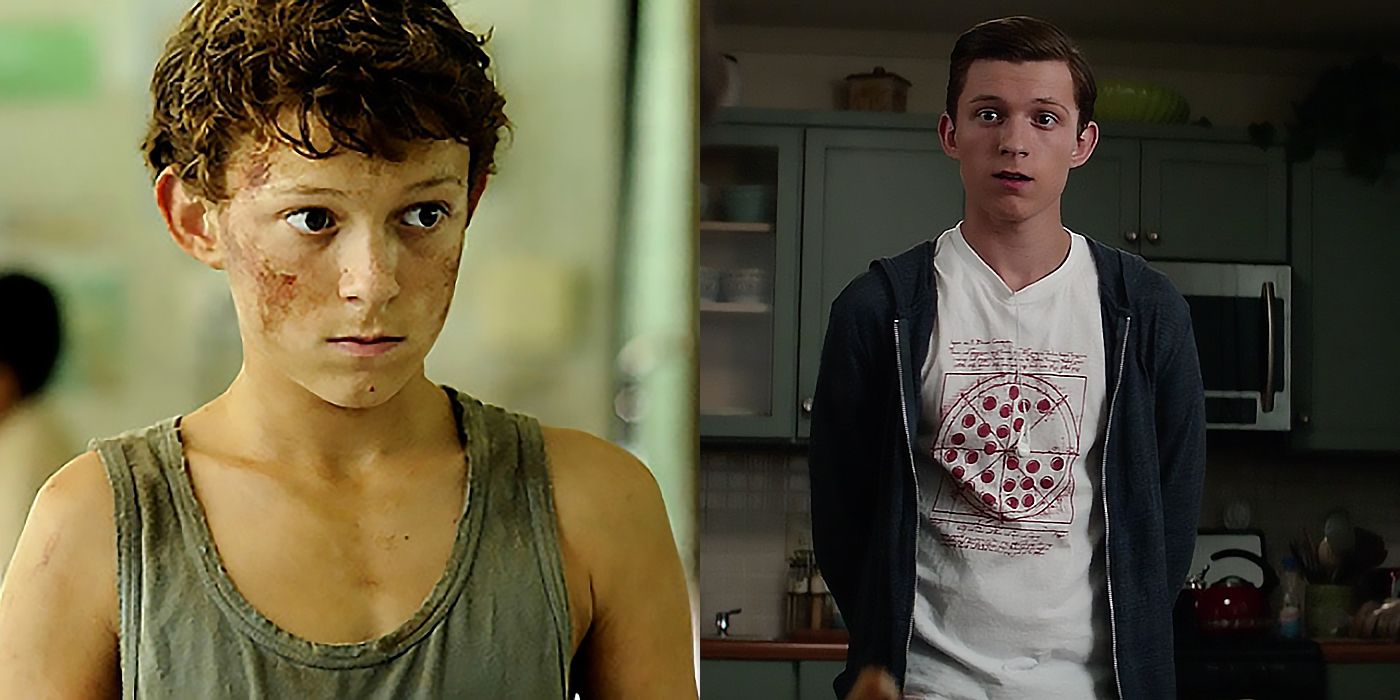 Tom Holland Before and After Spiderman
