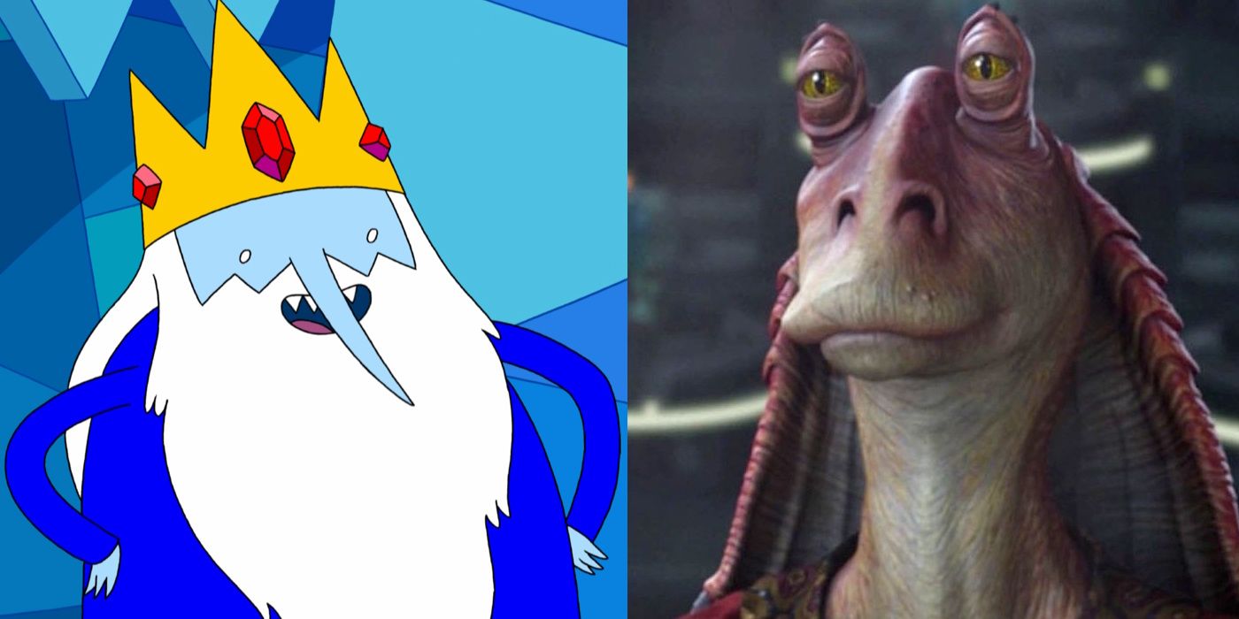 Tom Kenny, the Voice of Ice King and Spongebob as Jar Jar Binks if the Star Wars Prequels Were Cast Today