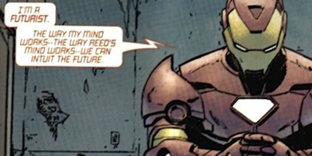 Tony Stark aka Iron Man is a futurist